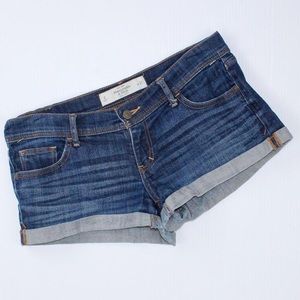 Abercrombie & Fitch Blue Jean Denim Shorts